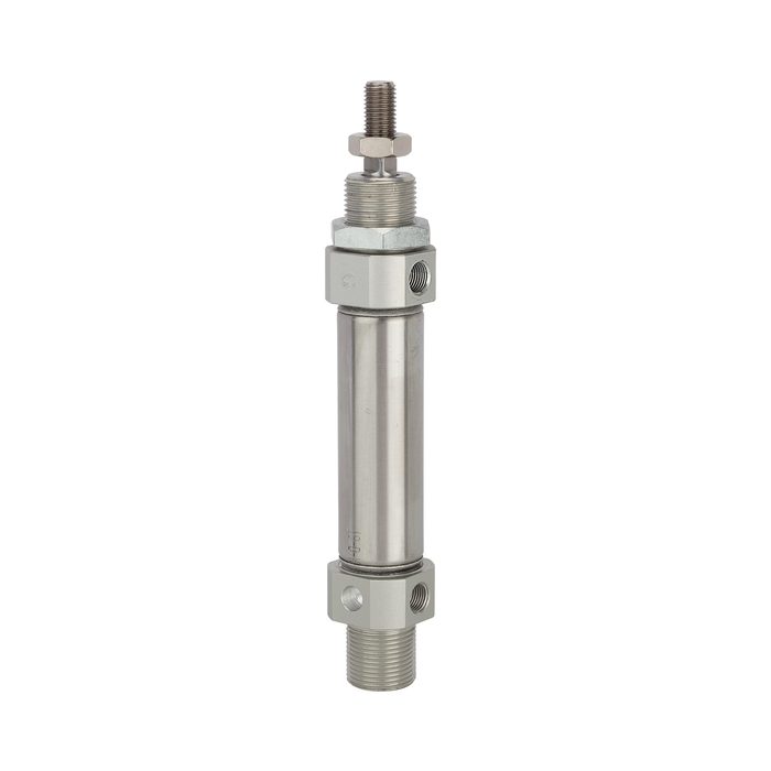RIEGLER Round cylinder »MI«, double-acting, Piston Ø 40, Stroke 20, G 1/4