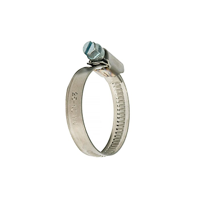 RIEGLER Worm thread - hose clamp »blow line«, (W 5), 10.0 - 16.0 mm