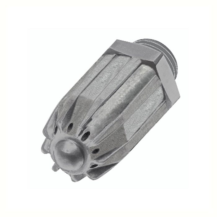 RIEGLER Lärmarme Runddüse, G 1/4 AG, Zink-Druckguss, Düsen-Außen-ø 17 mm