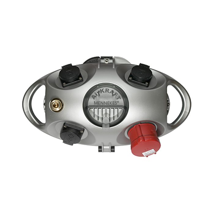 RIEGLER Supply unit, 3 SchuKo sockets and 1 CEE shaped socket