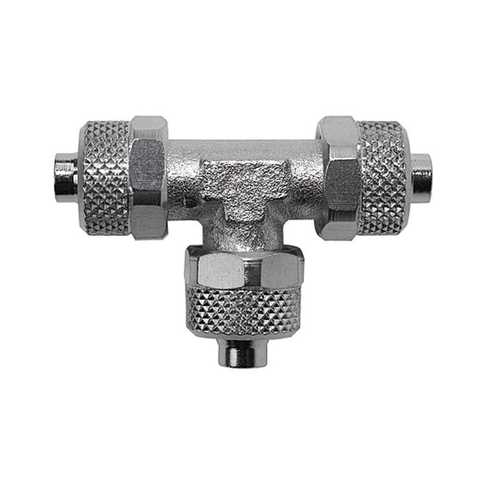 RIEGLER T-connection »value line«, for hose 6/4 mm, AF 8