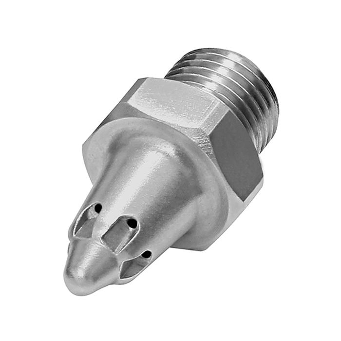 RIEGLER Lärmarme Runddüse, G 1/4 AG, Aluminium, Düsen-Außen-ø 11 mm