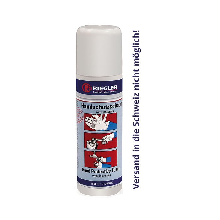 RIEGLER Hand protection foam spray, 200 ml