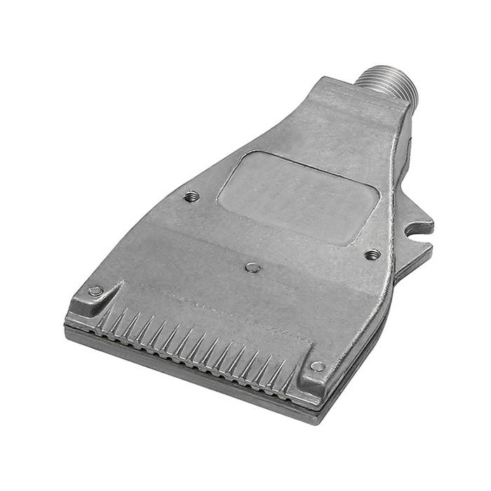 RIEGLER Low noise combi-nozzle, G 1/4 ET, Aluminium, Nozzle width 51 mm