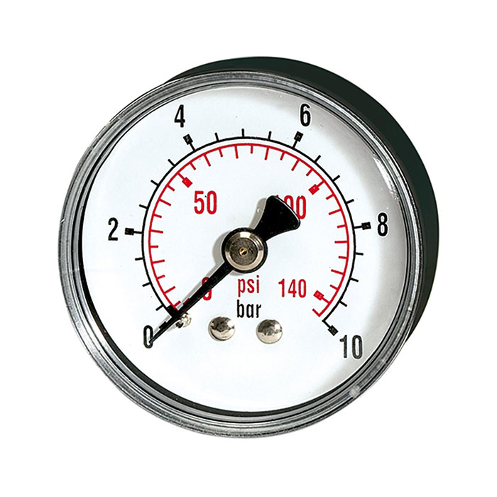 RIEGLER Standard pressure gauge »pressure line« G 1/8, -1/0 bar/-14.5 psi