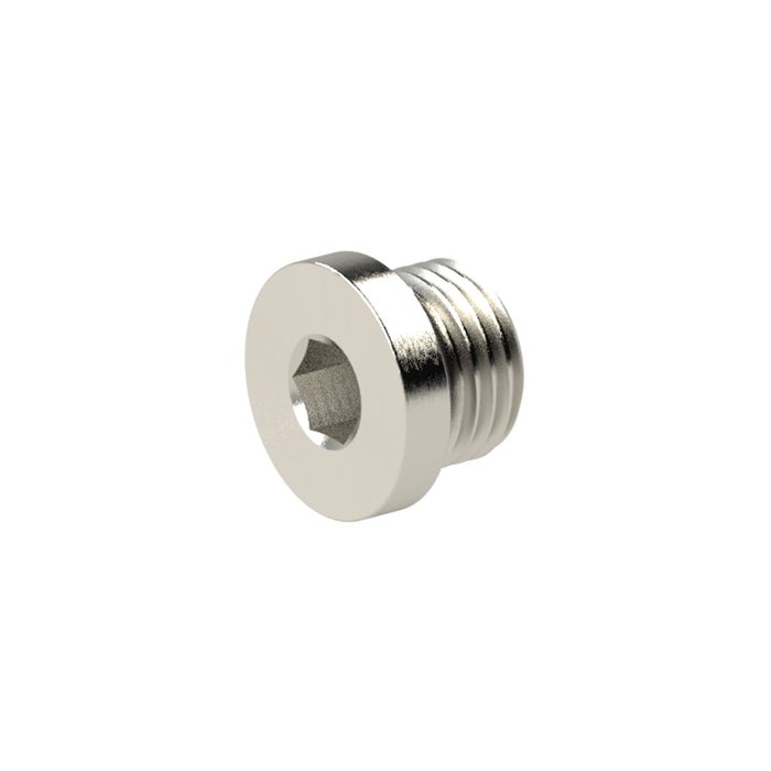 RIEGLER Verschlussstopfen, O-Ring »value line«, G 3/8, Messing vern.