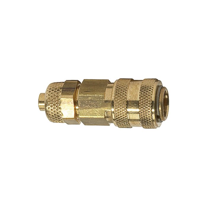 RIEGLER Quick-connect coupling I.D. 5 »connect line«, Hose 6x4