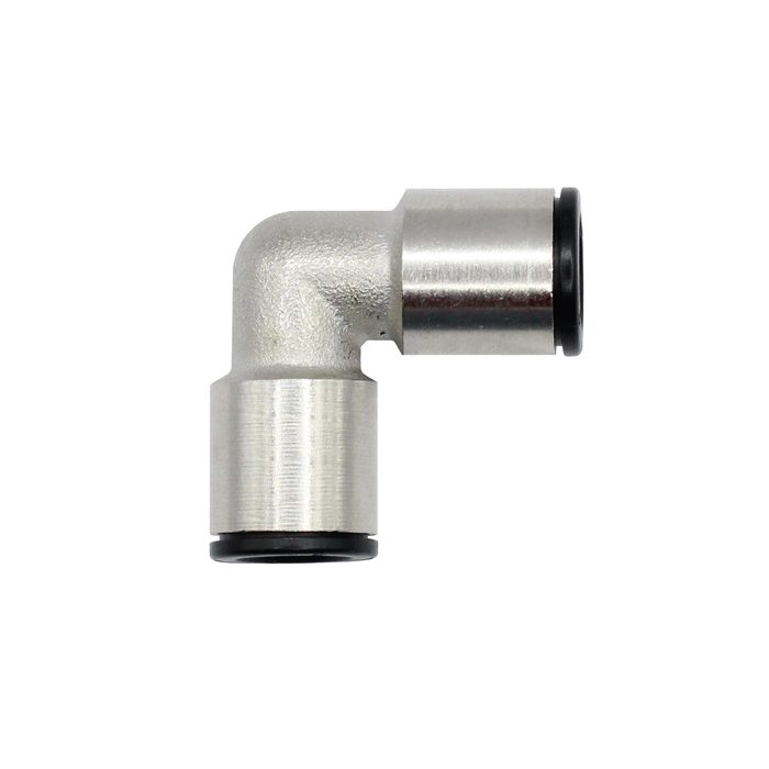 RIEGLER Angled connector »value line«, for hose exterior Ø 8 mm