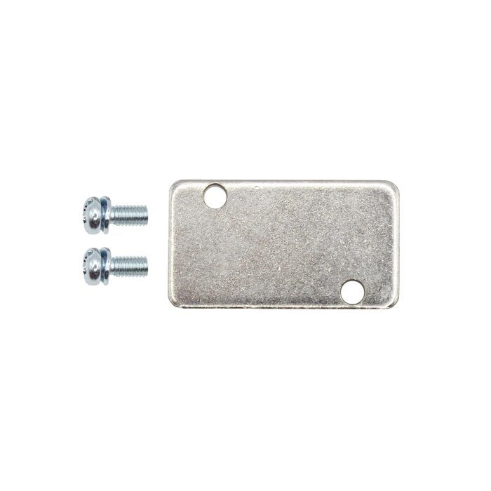 RIEGLER Abdeckplatte für Grundplatte, für Ventile Anschluss M5, G 1/8