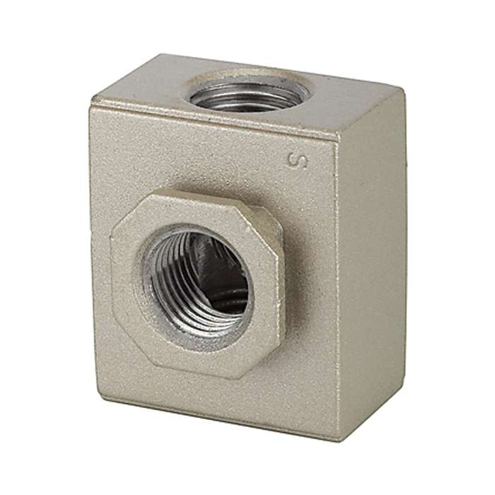 RIEGLER Distributor »G-mini«, with 2 outlets, Size 200, G 1/8
