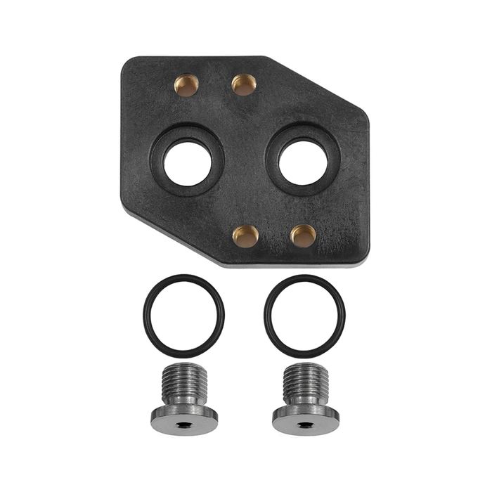 RIEGLER NAMUR adaptor for angle seat valve series 3362 and 3363, G1/2-G2