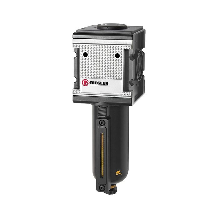 RIEGLER Microfilter »multifix«, Metal container, 0.01 µm, Size 4, G 3/4