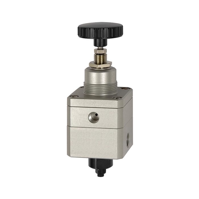 RIEGLER Präzisionsdruckregler ohne Mano, G 1/4, Regelbereich 0,05 - 8 bar