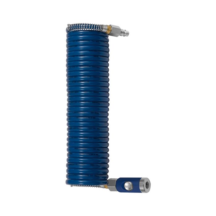 RIEGLER Spiralschl.-Kupplung-Set, Sicherheitskpl., Nylon, ø9,5x7,9, 2,5 m