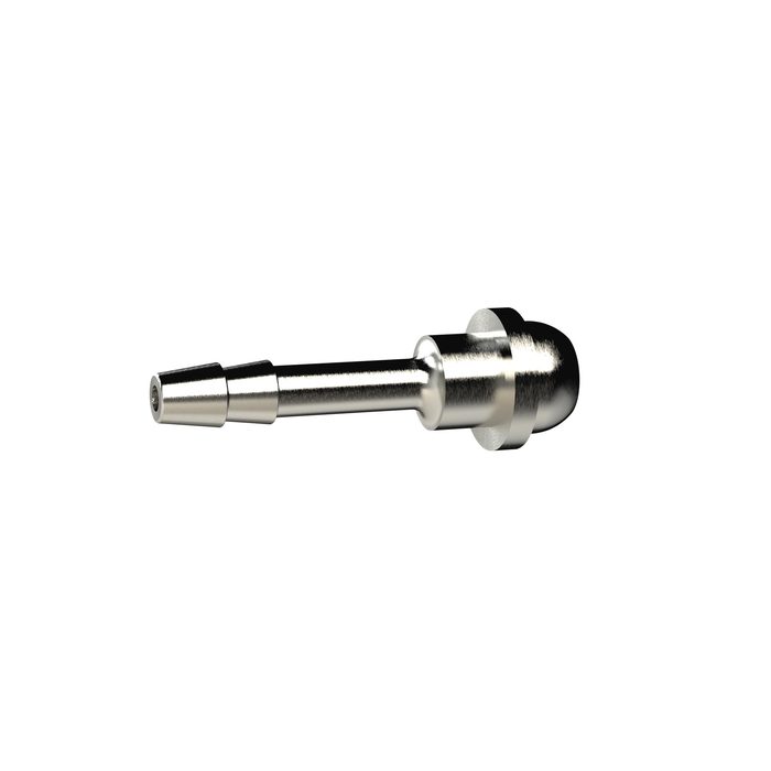 RIEGLER Schlauchtülle mit Kugelnippel, für Schlauch LW 9, Messing vern.