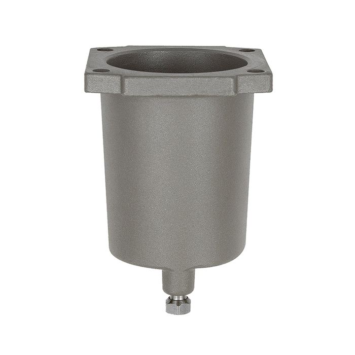 RIEGLER Stainless steel container for filter and filter regulator