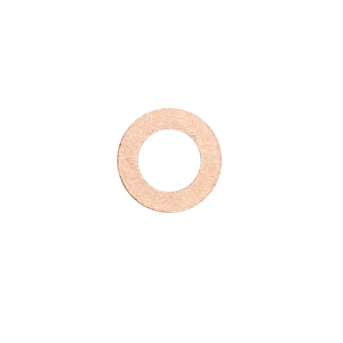 RIEGLER Flat seal made of copper, G 1/4 or M12x1.5, EN 837