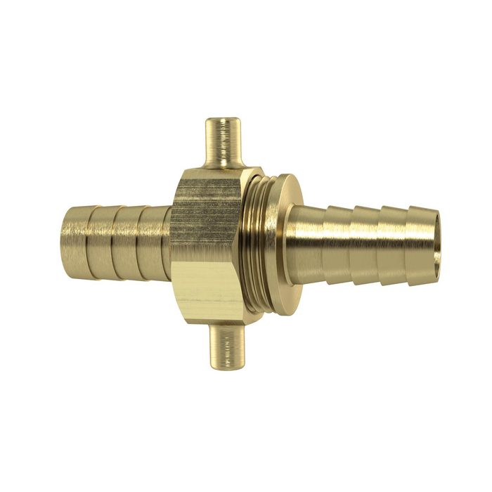 RIEGLER 3/3 Tube fitting G1x19, swivel nut, taper seat, CH type, Brass
