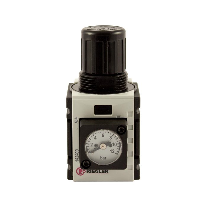 RIEGLER Druckregler »FUTURA-mini«, Kompaktmano., BG 0, G 1/4, 0,5-8 bar