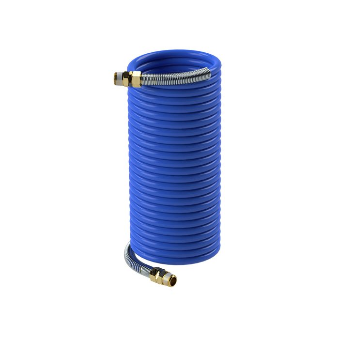 RIEGLER Spiral hose, Fitting, Polyamide, R 1/8, Hose Ø 5x3, 10.0 m