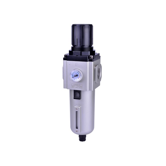 RIEGLER Filterregler »GA«, Metallbeh., 5 µm, BG 600, G 1, 1,5 - 9 bar, HA