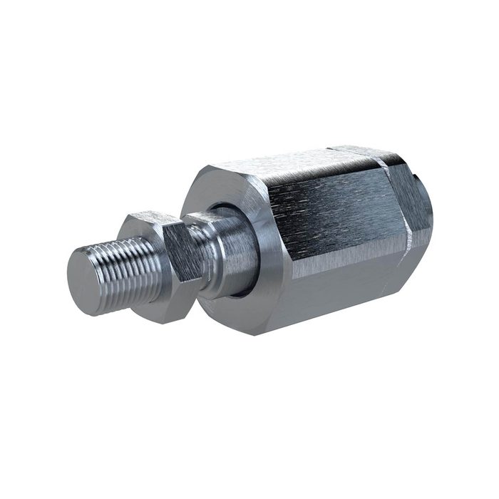 RIEGLER Self-aligning rod coupler, for piston rod thread M27x2