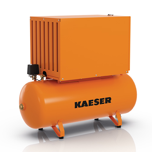 KAESER Kolbenkompressor EUROCOMP Modell EPC 840-250 mit Schalldämmhaube