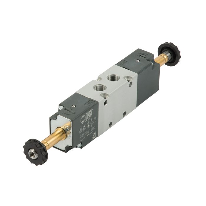 RIEGLER 5/2-Wegeventil »BASIC«, elektropneumatisch, bistabil, G 1/4