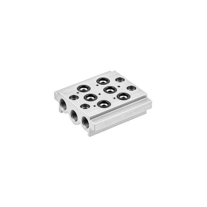RIEGLER Multiple base plate 2-fold "BASIC", G 1/4
