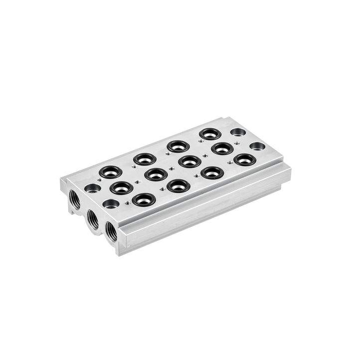 RIEGLER Mehrfach-Grundplatte 4-fach »BASIC«, G 1/4