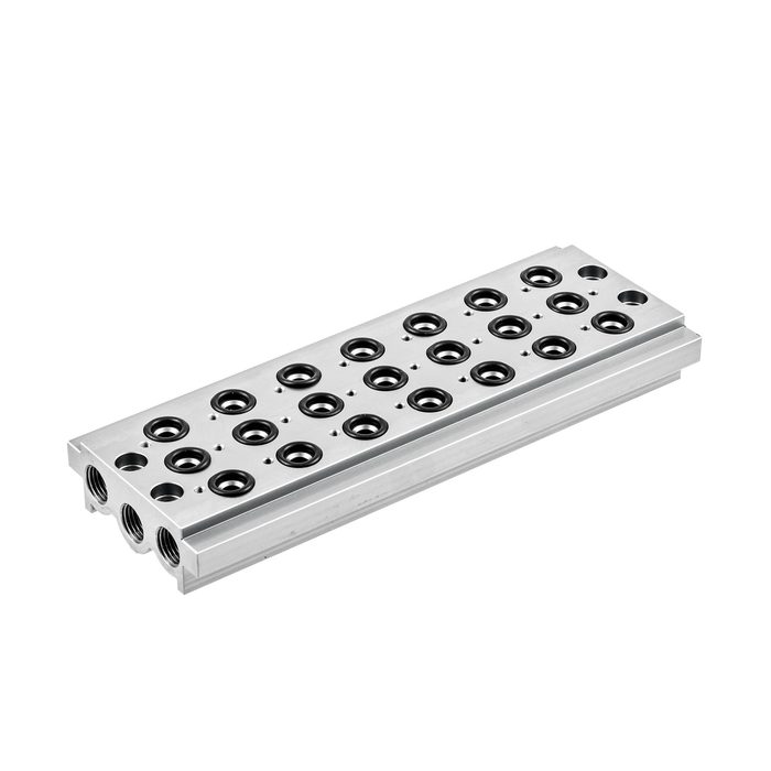 RIEGLER Multiple base plate 7-fold "BASIC", G 1/4