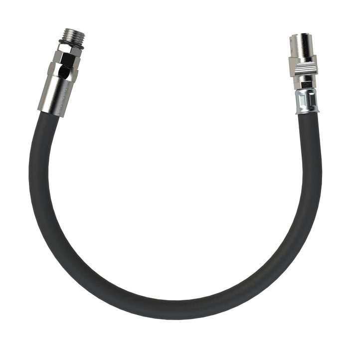 RIEGLER Hose QS, 50 cm, G 1/4, rotatable, hand riffle blade standard version.