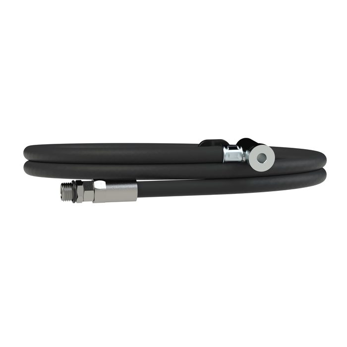 RIEGLER Hose HS, 3 m, G 1/4, rotatable, standard version hand riffle blade.