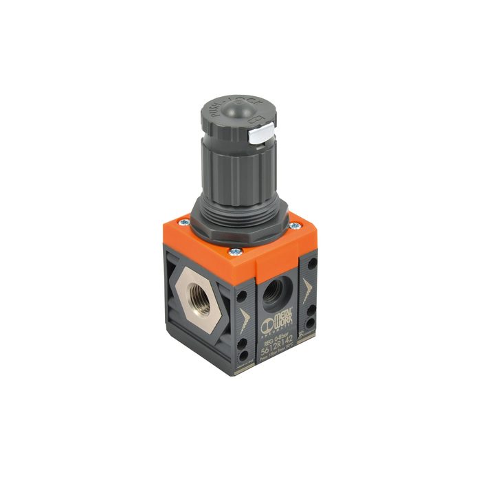 RIEGLER Pressure regulator "SYNTESI", BG2, G 1, 0...4 bar, o. Mano.