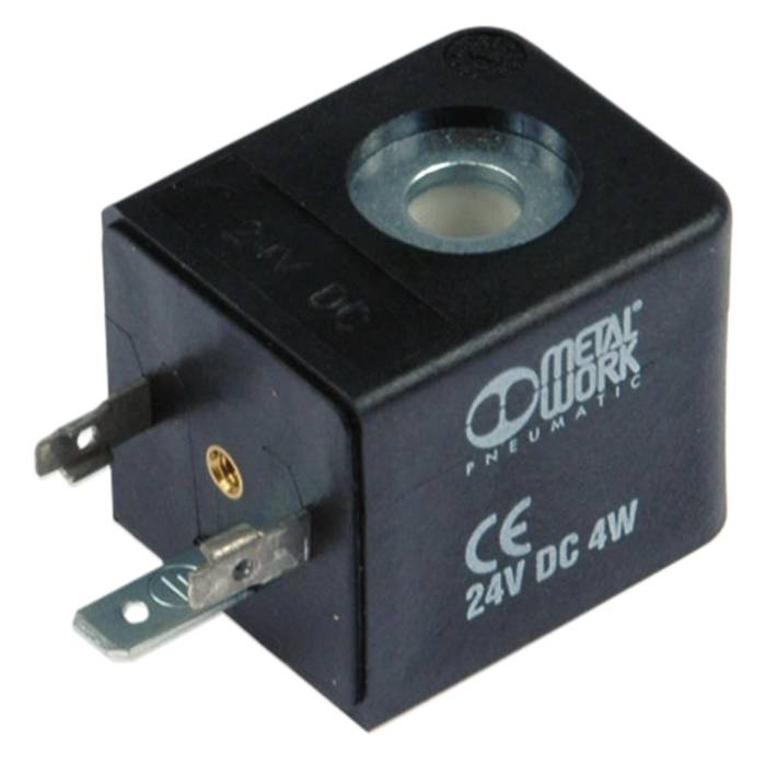 RIEGLER Magnetspule, 30 mm x Ø 8 mm, 24 V DC, 4 W