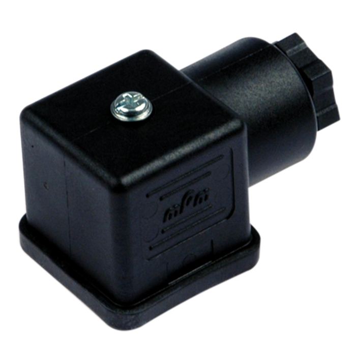 RIEGLER Device plug with LED, varistor 110 V, 30 mm, type A