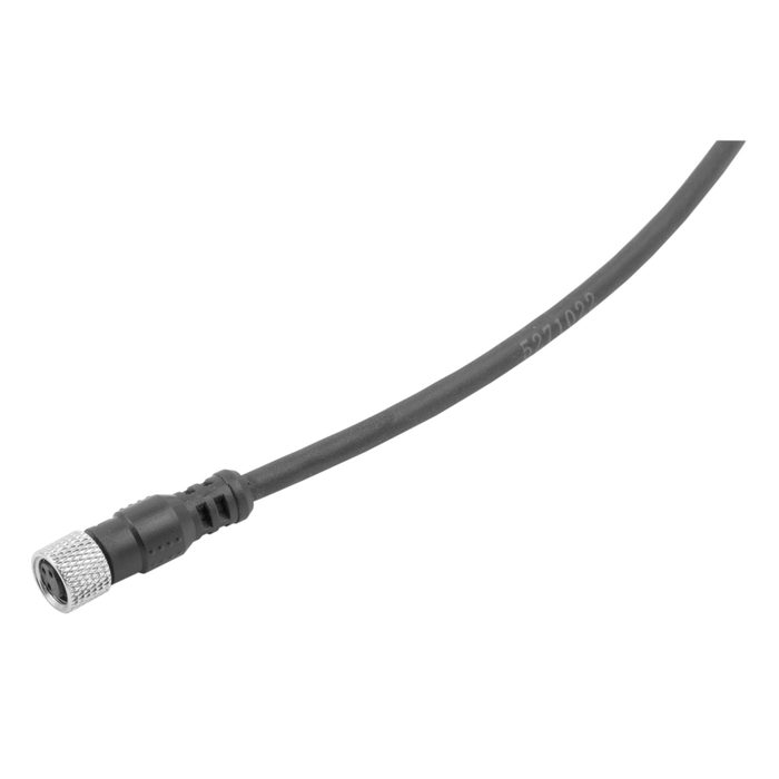 RIEGLER M8 socket outlet, 3-pin, 5 m cable, High Flex CL6