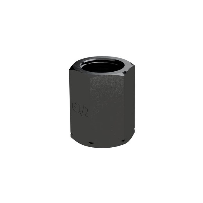 RIEGLER Clamping sleeve, G 1/2, 6kt, burnished steel