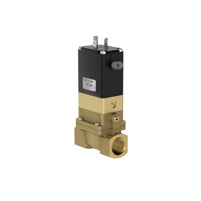 RIEGLER 2/2-way MV, NC, MS, G 1, DN 25, PN 0.2-10, NBR, pre-wired 24V AC