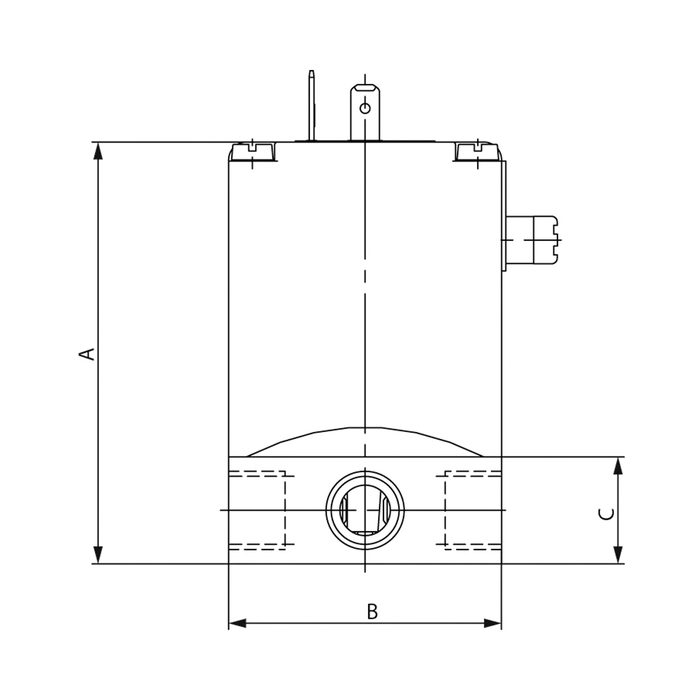 RIEGLER 2/2 We-MV, NC, MS, G 14, DN 4.0, PN 0-5, FPM, direct 12V DC