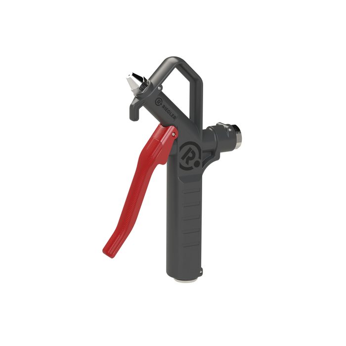 RIEGLER Blow gun, plastic, standard d., top connection, G 1/4 IG