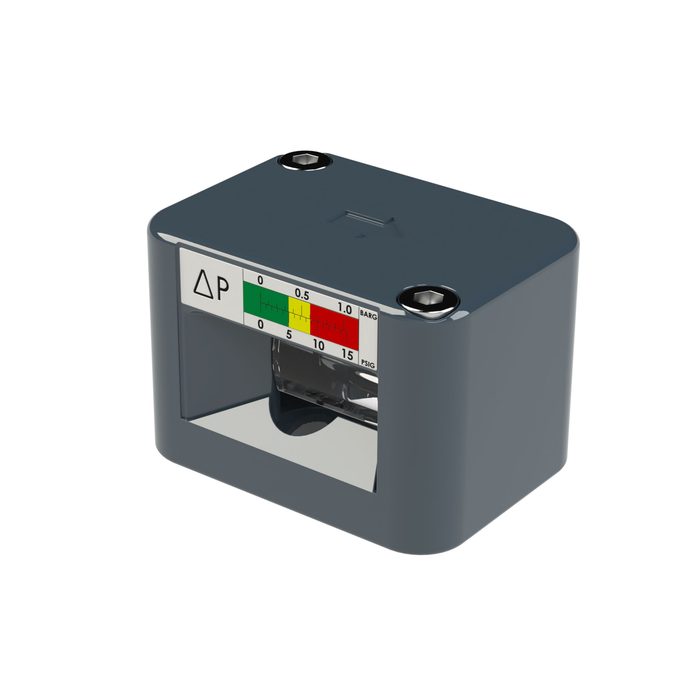 RIEGLER differential pressure gauge, 0 - 1 bar