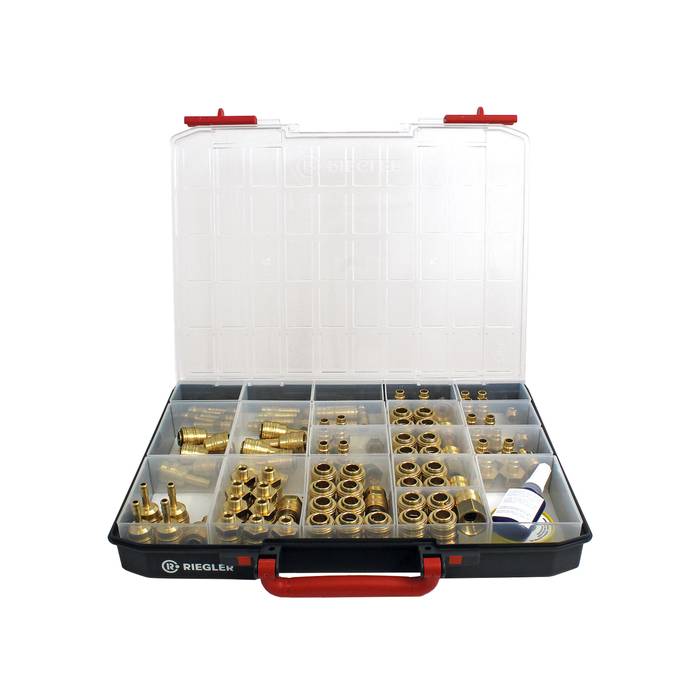 RIEGLER Sortimentsbox, Schnellverschlusskupplungen NW 7,2 »cl«