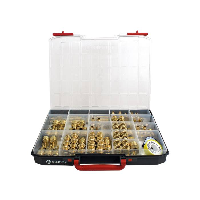 RIEGLER Sortimentsbox, Schnellverschlusskupplungen NW 7,2