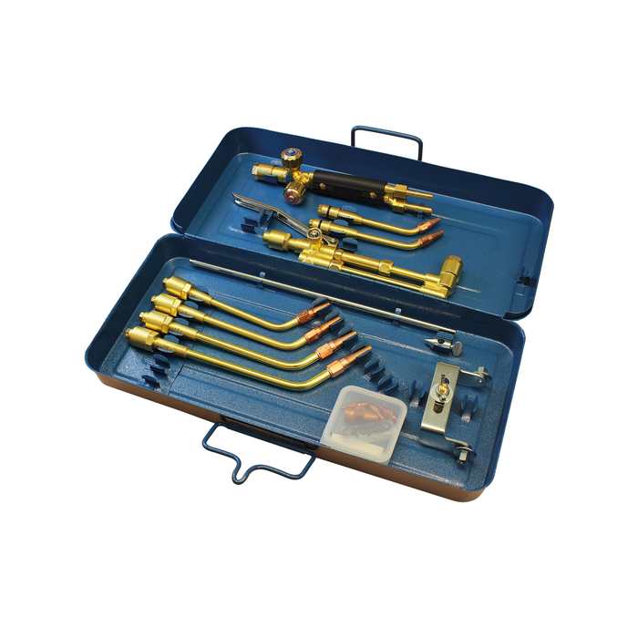 RIEGLER Autogenset 17 mm, Schweiß. 0,5-14 mm, Schneid. 3-100 mm, Ringdüse