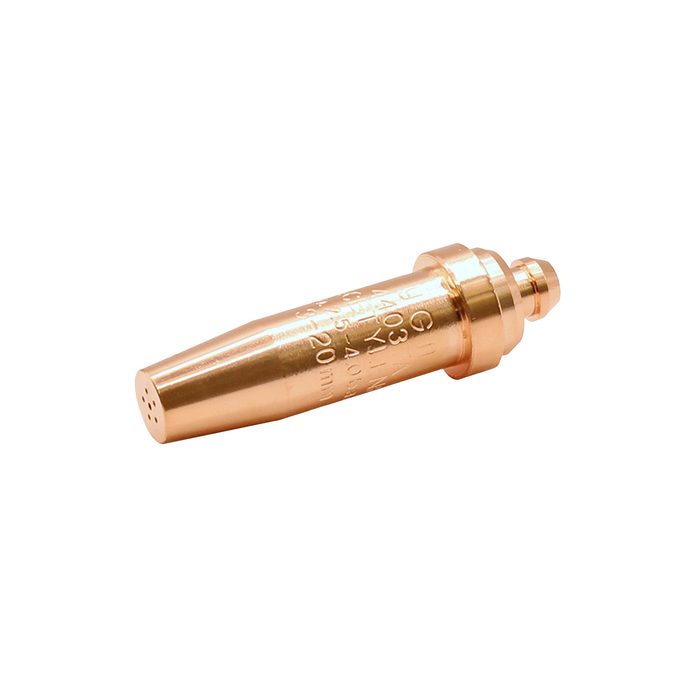 RIEGLER Blockdüse, Schneidbereich 50 - 100 mm, Kupfer