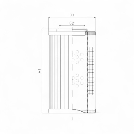 FILTREC filter element for pressure filter DVD20018B200B