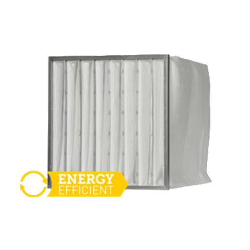 Hengst pocket filter F7 592x287x534 8 T, galvanized frame, synthetic, ePM1 65%