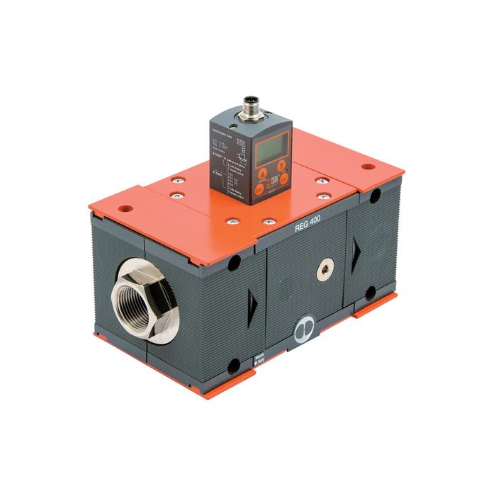 RIEGLER precision prop. pressure regulator REGTRONIC 400, G 1 1/4, display, 4-20 mA