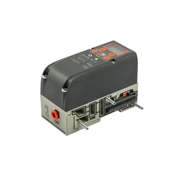 RIEGLER prop. pressure regulator EB 80, 0-10 V, channel 1 unregulated, with display
